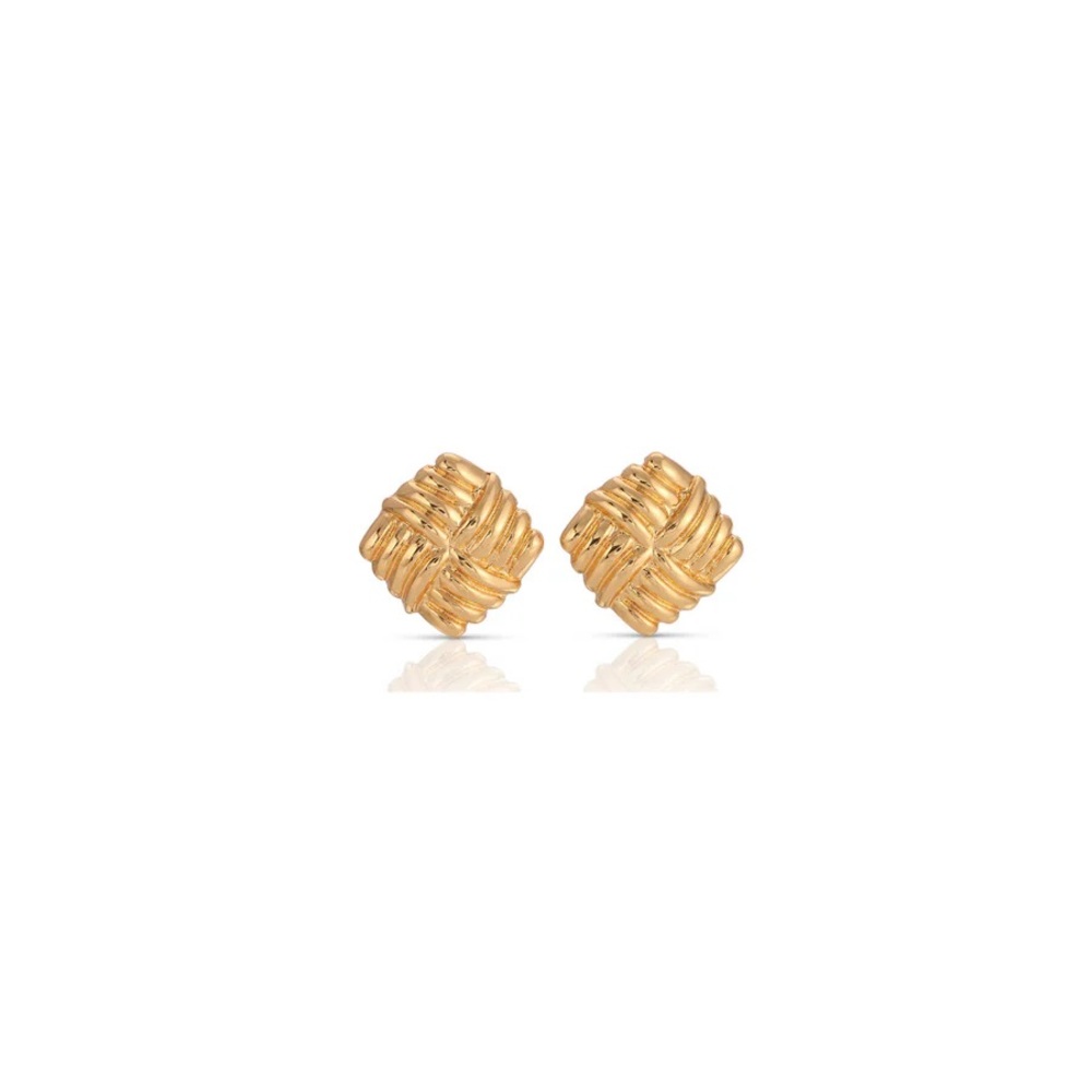 Heaven Mayham Wind Earrings in gold